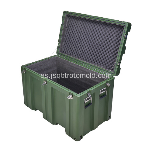 Cajas apilables rotomoldeadas con estructura sin costuras